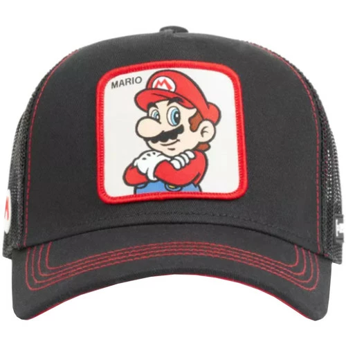 Capslab Super Mario Bros Cap for Accessoires textile Couleur Noir 2 Capslab Super Mario Bros Cap for Accessoires textile Couleur Noir – Image 2