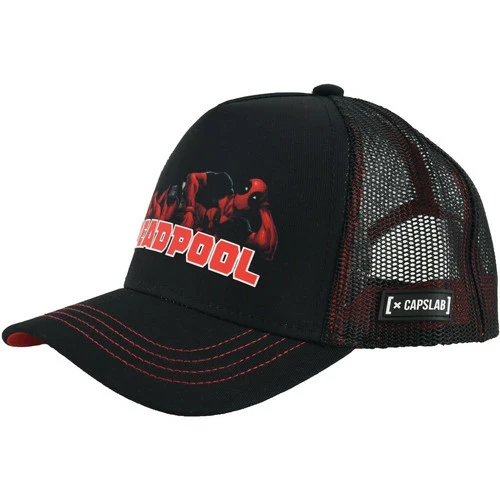 Capslab Marvel Deadpool Cap for Accessoires textile Couleur Noir 1 Capslab Marvel Deadpool Cap for Accessoires textile Couleur Noir