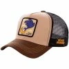 Capslab Looney Tunes Road Runner Trucker for Accessoires textile Couleur Marron, Beige