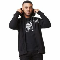 Capslab Sweat à capuche homme Naruto for Sweats & Polaires Couleur Noir -Capslab Soldes Magasin 23192727 500 C