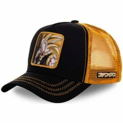 Capslab casquette trucker by freegun dragon ball for Accessoires textile Couleur Noir