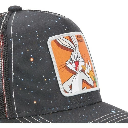 Capslab Casquette adulte Looney Tunes Bunny for Accessoires textile Couleur Noir 3 Capslab Casquette adulte Looney Tunes Bunny for Accessoires textile Couleur Noir – Image 3