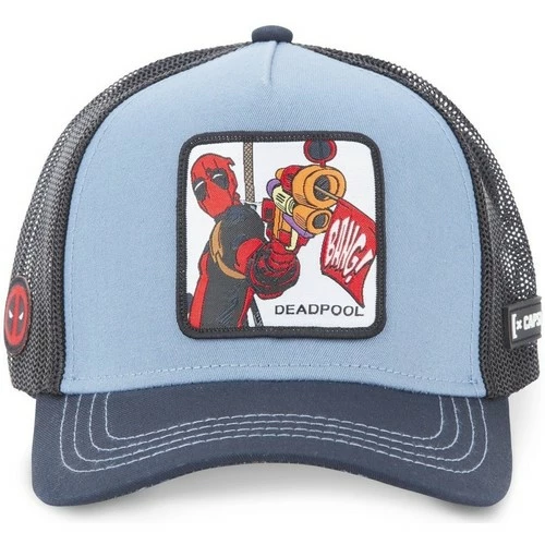 Capslab Casquette trucker Marvel Deadpool for Accessoires textile Couleur Bleu 2 Capslab Casquette trucker Marvel Deadpool for Accessoires textile Couleur Bleu – Image 2