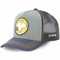 Capslab Casquette trucker avec filet Peanuts for Accessoires textile Couleur Gris