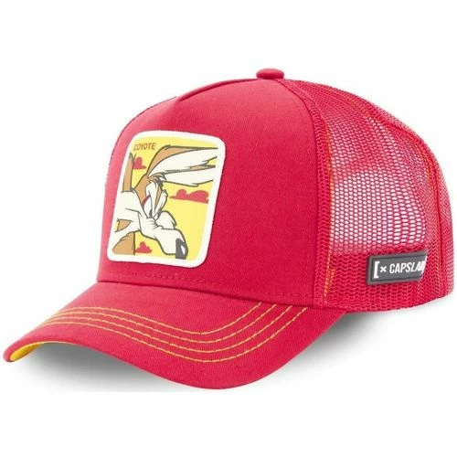 Capslab Casquette adulte Looney Tunes Coyote for Accessoires textile Couleur Rouge 1 Capslab Casquette adulte Looney Tunes Coyote for Accessoires textile Couleur Rouge