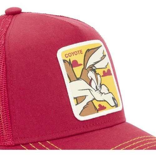 Capslab Casquette adulte Looney Tunes Coyote for Accessoires textile Couleur Rouge 3 Capslab Casquette adulte Looney Tunes Coyote for Accessoires textile Couleur Rouge – Image 3