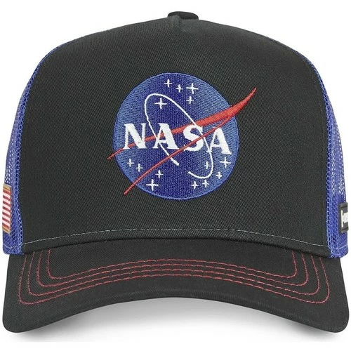 Capslab Casquette filet bleu Nasa for Accessoires textile Couleur Noir 2 Capslab Casquette filet bleu Nasa for Accessoires textile Couleur Noir – Image 2
