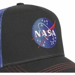 Capslab Casquette filet bleu Nasa for Accessoires textile Couleur Noir 5 Capslab Casquette filet bleu Nasa for Accessoires textile Couleur Noir -Capslab Soldes Magasin 23512108 500 C