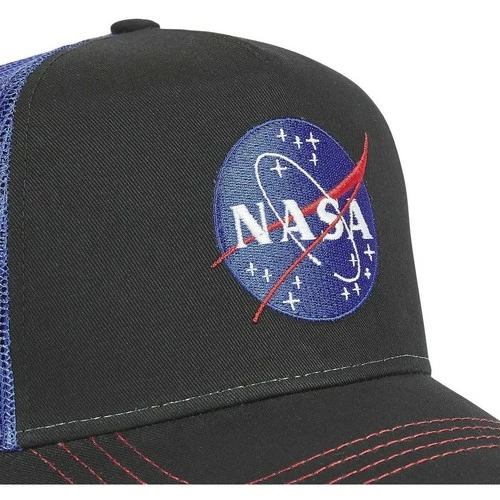 Capslab Casquette filet bleu Nasa for Accessoires textile Couleur Noir 3 Capslab Casquette filet bleu Nasa for Accessoires textile Couleur Noir – Image 3