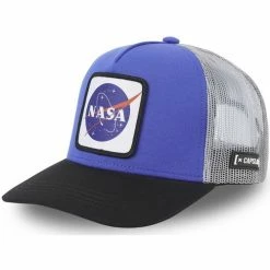 Capslab Casquette Nasa filet blanc for Accessoires textile Couleur Bleu