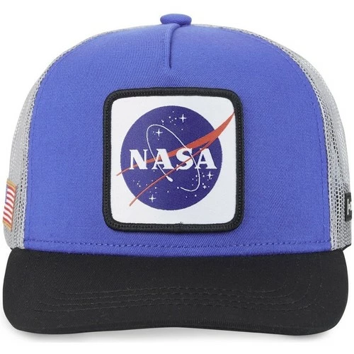 Capslab Casquette Nasa filet blanc for Accessoires textile Couleur Bleu 2 Capslab Casquette Nasa filet blanc for Accessoires textile Couleur Bleu – Image 2