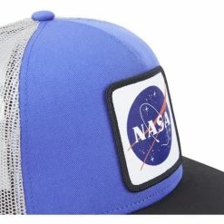 Capslab Casquette Nasa filet blanc for Accessoires textile Couleur Bleu 5 Capslab Casquette Nasa filet blanc for Accessoires textile Couleur Bleu -Capslab Soldes Magasin 23512111 500 C