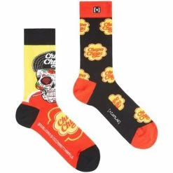 Capslab Paire de chaussettes de ville Chupa Chups Sku for Chaussettes et collants Couleur Orange