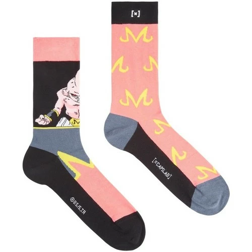 Capslab Paire de chaussettes de ville Dragon Ball Z Buu for Chaussettes et collants Couleur Rose 1 Capslab Paire de chaussettes de ville Dragon Ball Z Buu for Chaussettes et collants Couleur Rose