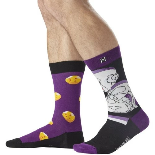 Capslab Paire de chaussettes de ville Dragon Ball Z Fre for Chaussettes et collants Couleur Violet 3 Capslab Paire de chaussettes de ville Dragon Ball Z Fre for Chaussettes et collants Couleur Violet – Image 3