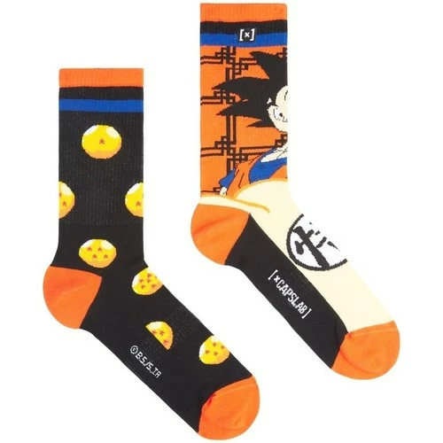 Capslab Paire de chaussettes de sport Dragon Ball Z Gok for Chaussettes et collants Couleur Orange 1 Capslab Paire de chaussettes de sport Dragon Ball Z Gok for Chaussettes et collants Couleur Orange