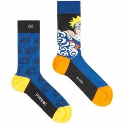 Capslab Paire de chaussettes de ville Naruto Naruto for Chaussettes et collants Couleur Bleu