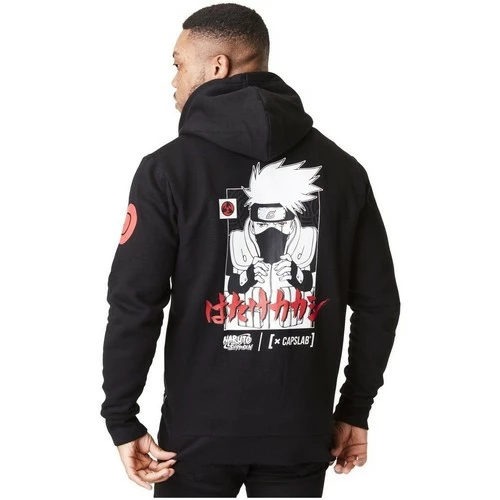 Capslab Sweat à capuche homme Naruto Kakashi Hatake for Sweats & Polaires Couleur Noir 2 Capslab Sweat à capuche homme Naruto Kakashi Hatake for Sweats & Polaires Couleur Noir – Image 2