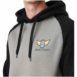 Capslab Sweat à capuche homme Goldorak for Sweats & Polaires Couleur Gris -Capslab Soldes Magasin 24297870 500 C