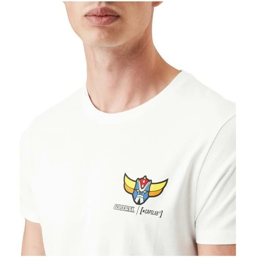 Capslab Tee shirt homme en coton Goldorak for T-shirts & Polos Couleur Blanc 3 Capslab Tee shirt homme en coton Goldorak for T-shirts & Polos Couleur Blanc – Image 3